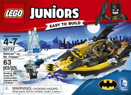 Mr LEGO 10737 Juniors Batman Vs Freeze Superhero Toy 