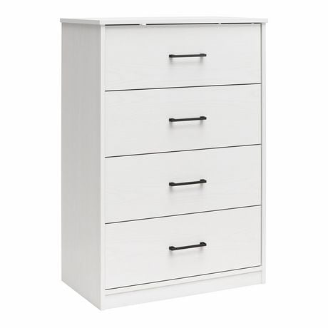 Ameriwood Home BrEZ Build Pearce 4 Drawer Dresser