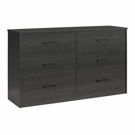 Ameriwood Home BrEZ Build Pearce Wide 6 Drawer Dresser