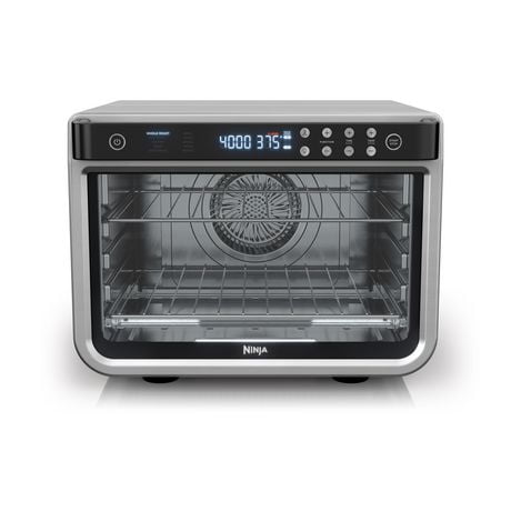 Ninja DT201C, Foodi 10-in-1 XL Pro Air Fry Oven, Large Countertop Convection Oven, Digital Toaster Oven, Stainless, 1800W