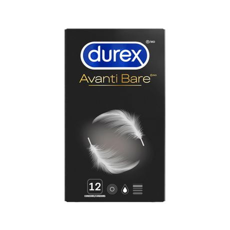 Durex® Avanti Bare | Ultra Thin Condoms | 12 Count, 12 condoms