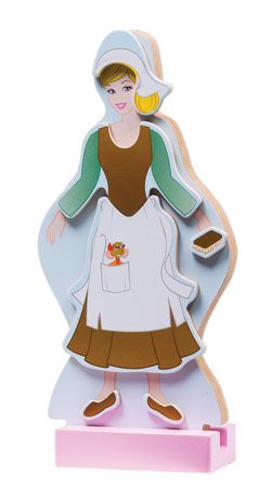 cinderella magnetic dress up