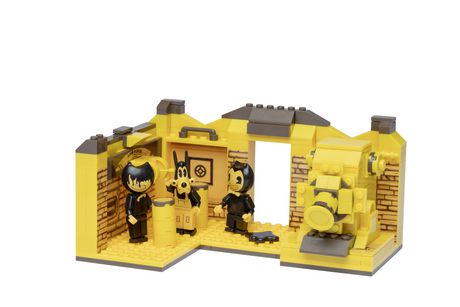 bendy and the ink machine lego construction sets