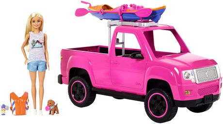Barbie Camping Fun Doll, Vehicle & Accessories - image 1 of 7