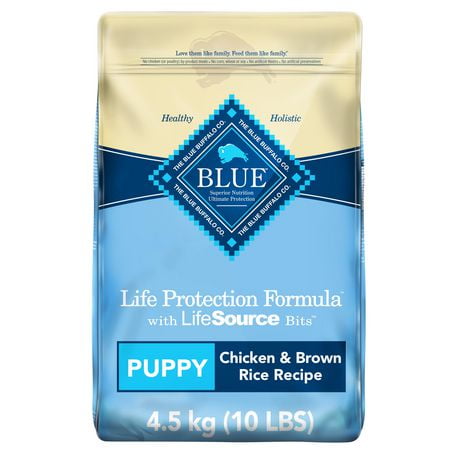BLUE Life Protection Formula Puppy Chicken & Brown Rice Dry Dog Food, 2.2kg