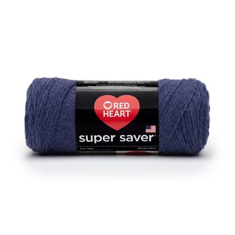 Red Heart® Super Saver® Yarn, Flecks/Heather, Acrylic #4 Medium, 5oz/142g, 260 Yards