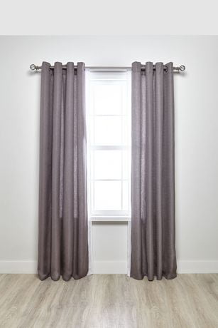 Hometrends Lattice 3 4 Nickel Double Drapery Rod Set Walmart Canada