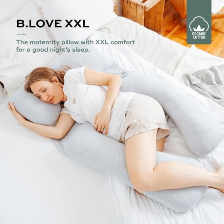 B.Love XXL Maternity Pillow Mineral Grey