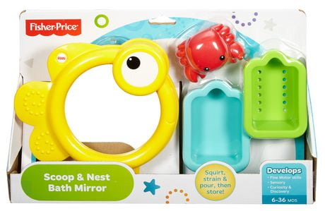 baby bath mirror toy