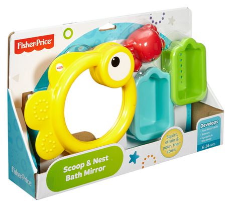 baby bath mirror toy