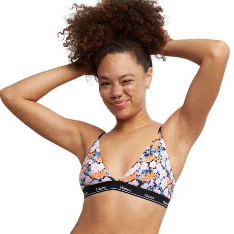 Hanes Originals Stretch Triangle Bralette