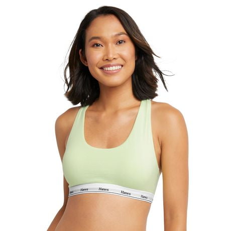 Hanes Originals Stretch Racerback Bralette