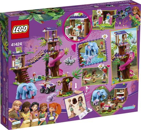 lego friends jungle rescue base walmart