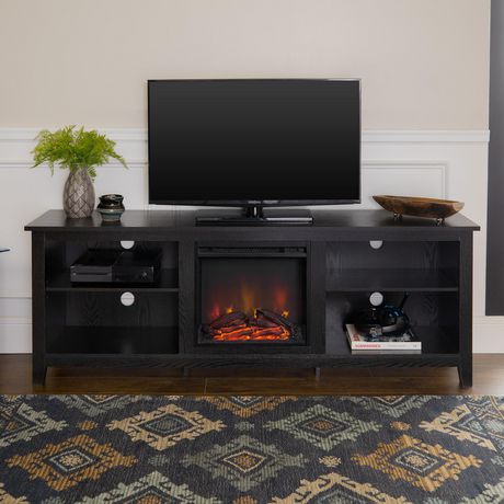 Manor Park Minimal Farmhouse Fireplace TV Stand for TV's ...