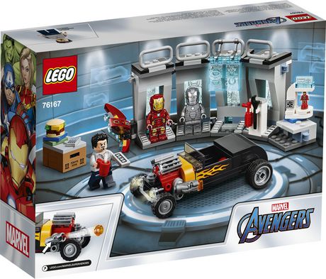 lego 76167 iron man armory