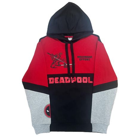 Deadpool Sweat à capuche Max Effort pour homme Taille: P-TG