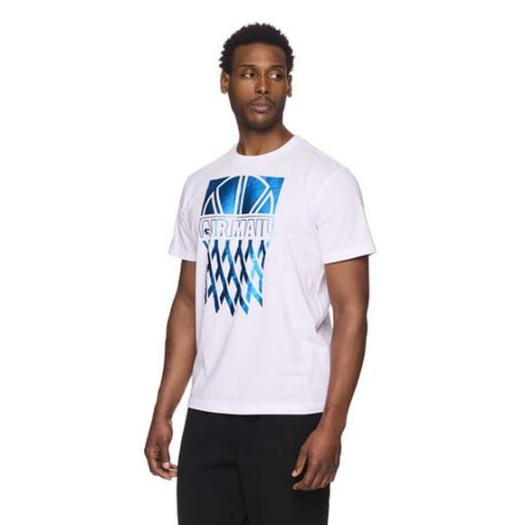 AND1 Mens Air Mail Short Sleeve Graphic Tee