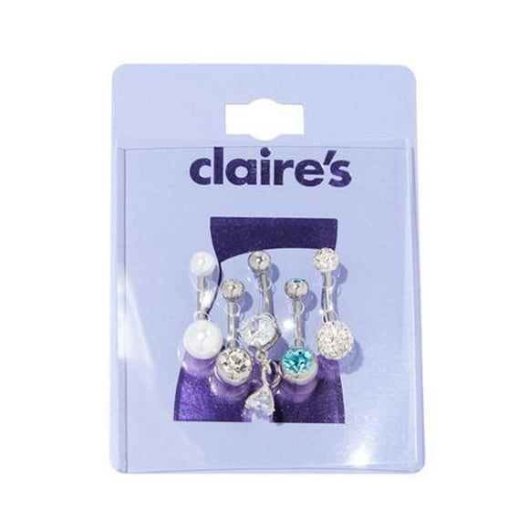 CLAIRES BODY5 BLUE/CRYSTAL/PEARL/DANGLE
