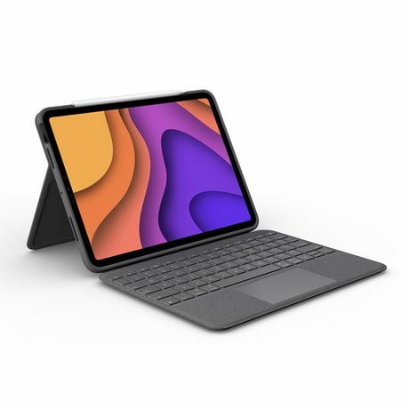 Étui clavier pour iPad Logitech Folio Touch avec trackpad et Smart Connector pour iPad Air (4e et 5e générations) - Graphite<br>