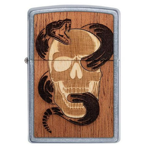 Zippo Woodchuck Skull & Snake (49042)