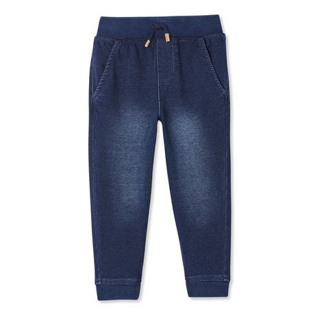 toddler boy denim joggers