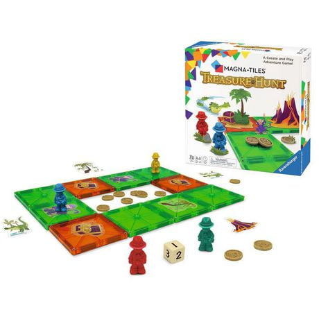 Ravensburger: Magna-Tiles® Treasure Hunt - seulement en anglais