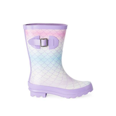 George Girls Rainbow Rain Boots Walmart Canada   6000205873106 