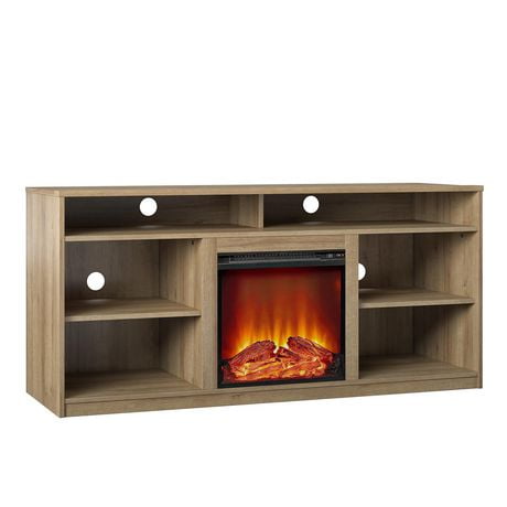 South Haven Fireplace TV Stand for TVs up to 65", Natural