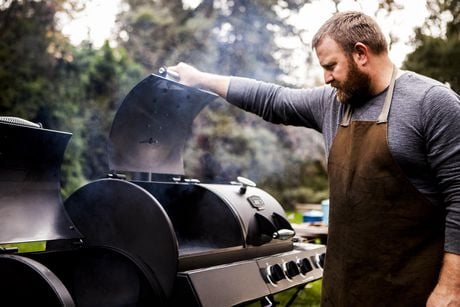 Oklahoma Joe's Longhorn Combo Charcoal/Gas Smoker & Grill | Walmart Canada