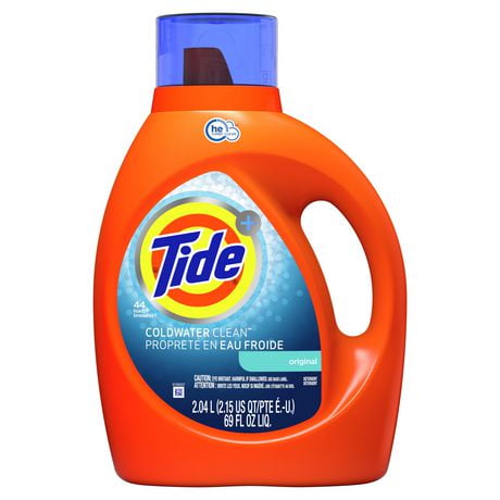 Détergent à lessive liquide Tide HE Turbo Clean Propreté en eau froide