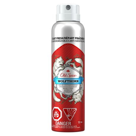 Old Spice Invisible Spray Antiperspirant and Deodorant for Men ...