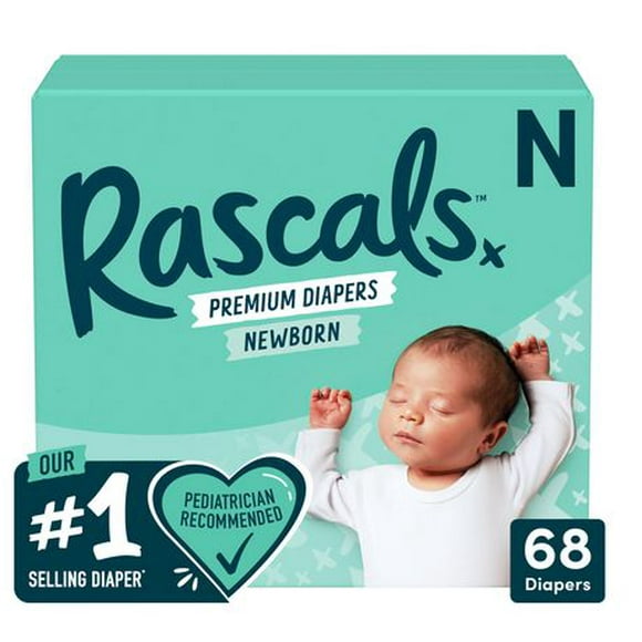 Les couches Rascals Premium Taille N-7
