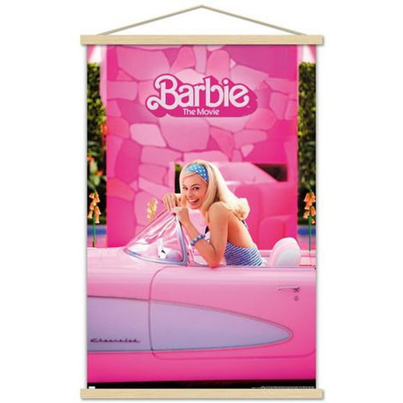 Mattel Barbie: The Movie - Barbie Car Wall Poster, 22.375" x 34"