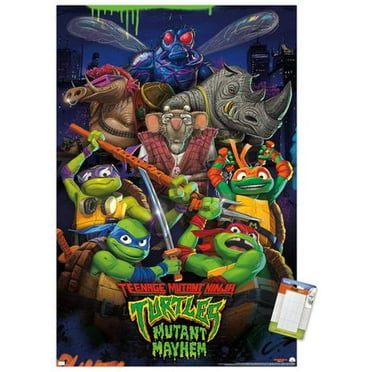 Teenage Mutant Ninja Turtles: Mutant Mayhem -  Group Wall Poster, 22.375" x 34"