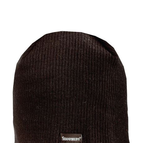 Stanfield's Double Layer Wool Toque with Fleece Earband Lining
