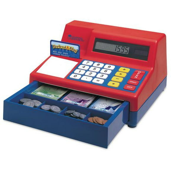 Learning Resources - Pretend & Play® Calculator Cash Register with Canadian Currency
