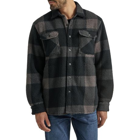 Wrangler Men's Heavyweight Fleece Jacket | Walmart Canada
