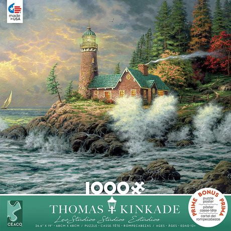 Ceaco Thomas Kinkade 1000 Pièces Puzzle Courage