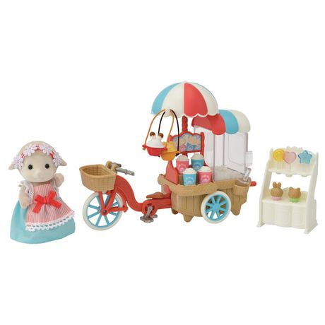 Calico Critters Popcorn Trike, Dollhouse Playset with Figure and Accessories