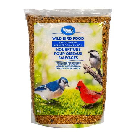 Nourriture Pour Oiseaux Sauvages GiDeli - 15 Kg, Mélange Graines Oléagineuses Et Céréales, Qualité Supérieure Toute L'année