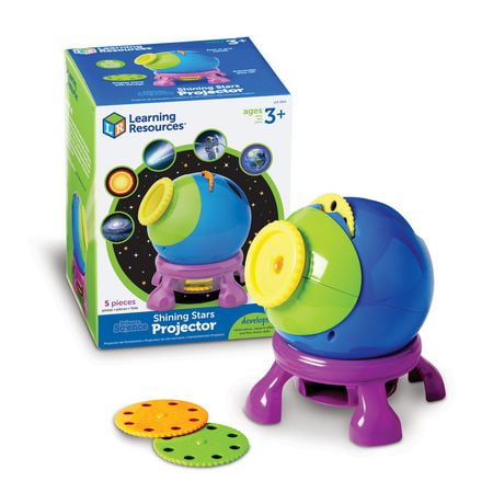 Learning Resources Shining Stars Projector, Toddler STEM Educational Toys, Ages 3+