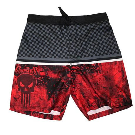 punisher swim trunks