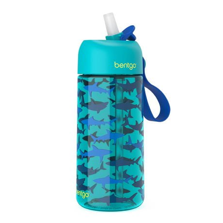 Bentgo Kids Water Bottle - Shark