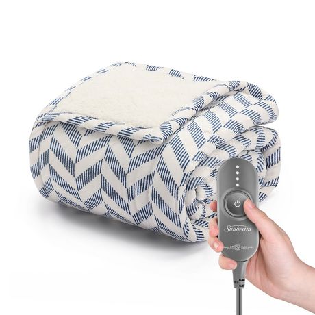 Warmrest Electric Blanket with Automatic Shut-Off, 130 x 180 cm, Flannel  Electric Heated Blanket, 6 Temperature Levels and Overheating Protection,  Washable Electric Blanket, Cuddly Blanket for Bed, : : Home &  Kitchen