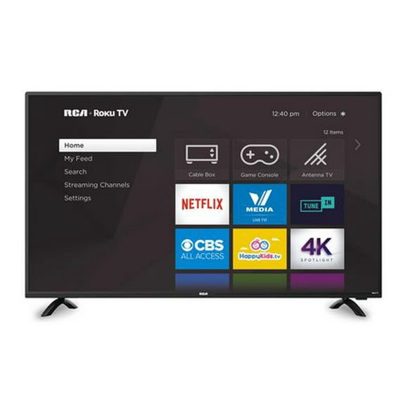 RCA 50" 4K UHD (2160p) HDR Roku Smart LED TV