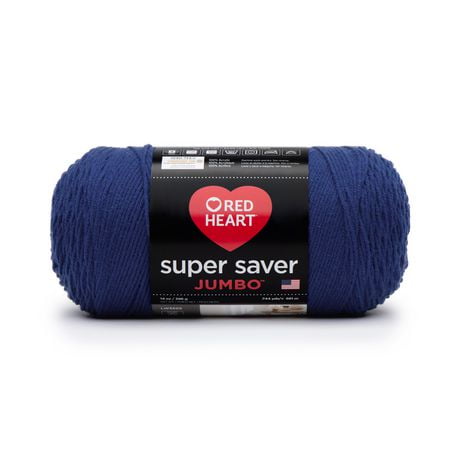 Red Heart® Fil Jumbo Super Saver®, Acrylique #4 Moyen, 14oz/396g, 744 Yards