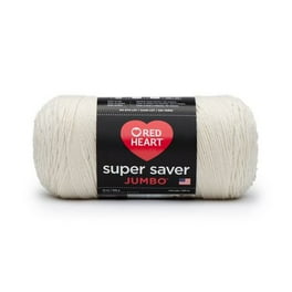 3 Pack-Red Heart Super Saver Yarn-White -E300-311 73650846403