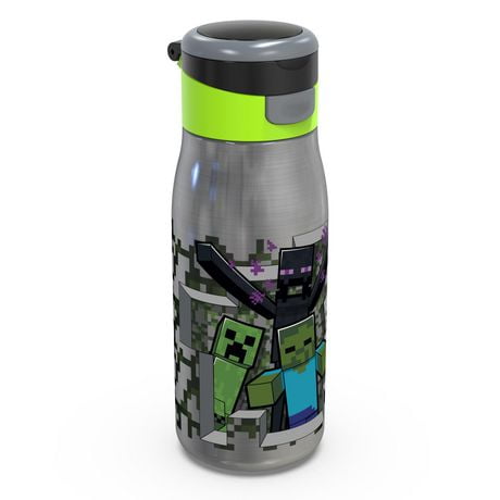 Zak Designs Minecraft 13.5oz SS Pasco Bottle