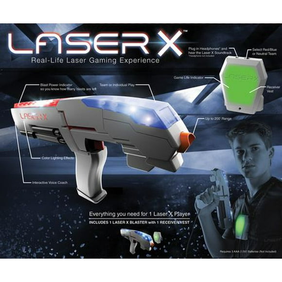 LASER X Single Player Gaming Set