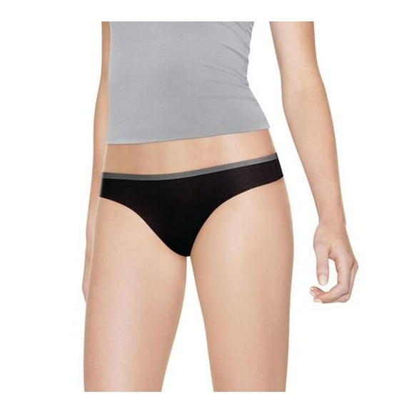 Hanes Women's Cotton Stretch Thong